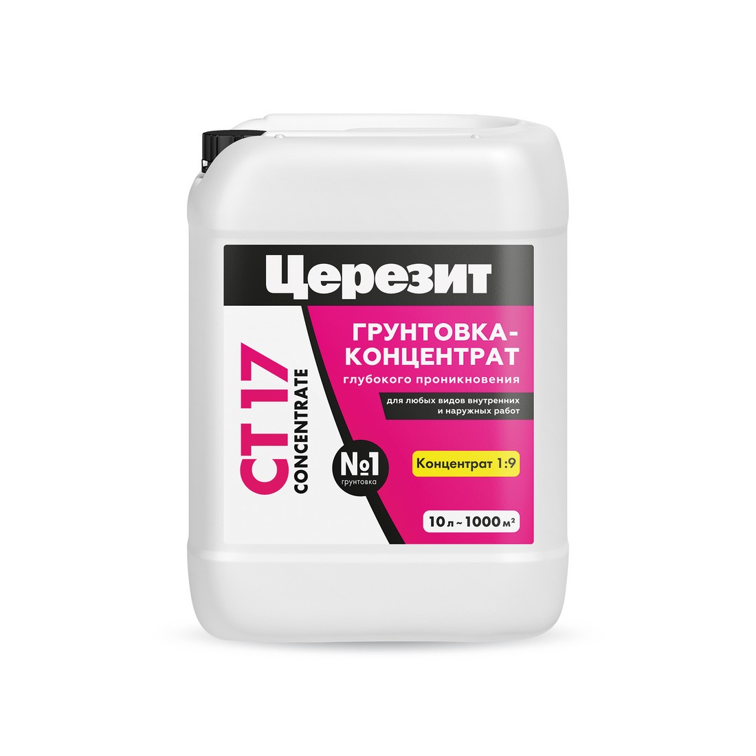 Грунтовка Ceresit CT 17 10л Concentrate 2142162