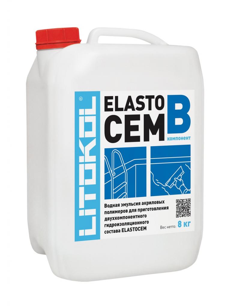 ELASTOcem В -добавка к гидроизоляции 8kg can