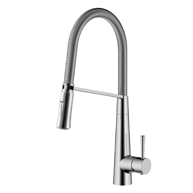 Смеситель Soul LM6002C для кухни с вытяжным изливом, шланг 56 см, хром