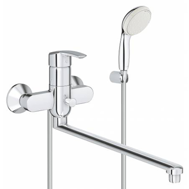 GROHE. Смеситель для ванны Multiform с душевым гарнитуром Tempesta Duo, 3270800A