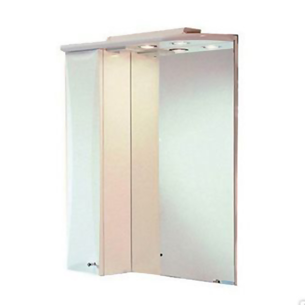 АКВАТОН. Зеркало со шкафом "Джимми 57" 340-2 (798*586*175) (левый)