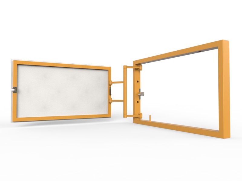 ЛсИС 500*250 серия "РЗ" нажимной РЗ005025