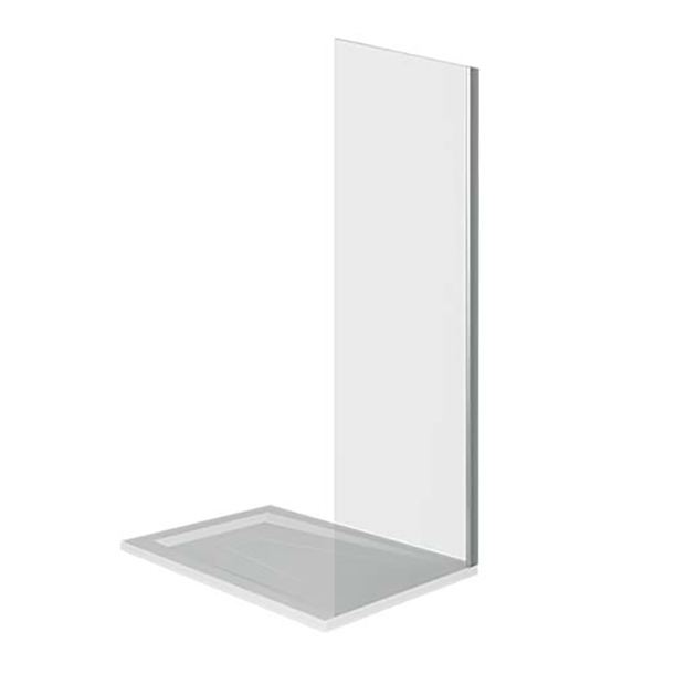 Боковая панель BAS ORION SP-80-C-CH 800х1850 Хром Прозрачное 6 мм ОР00010