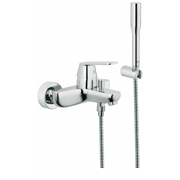GROHE. Смеситель для ванны Eurosmart Cosmopolitan, с душ.гарнитуром EuphoriaCosmopolitan, 32832000