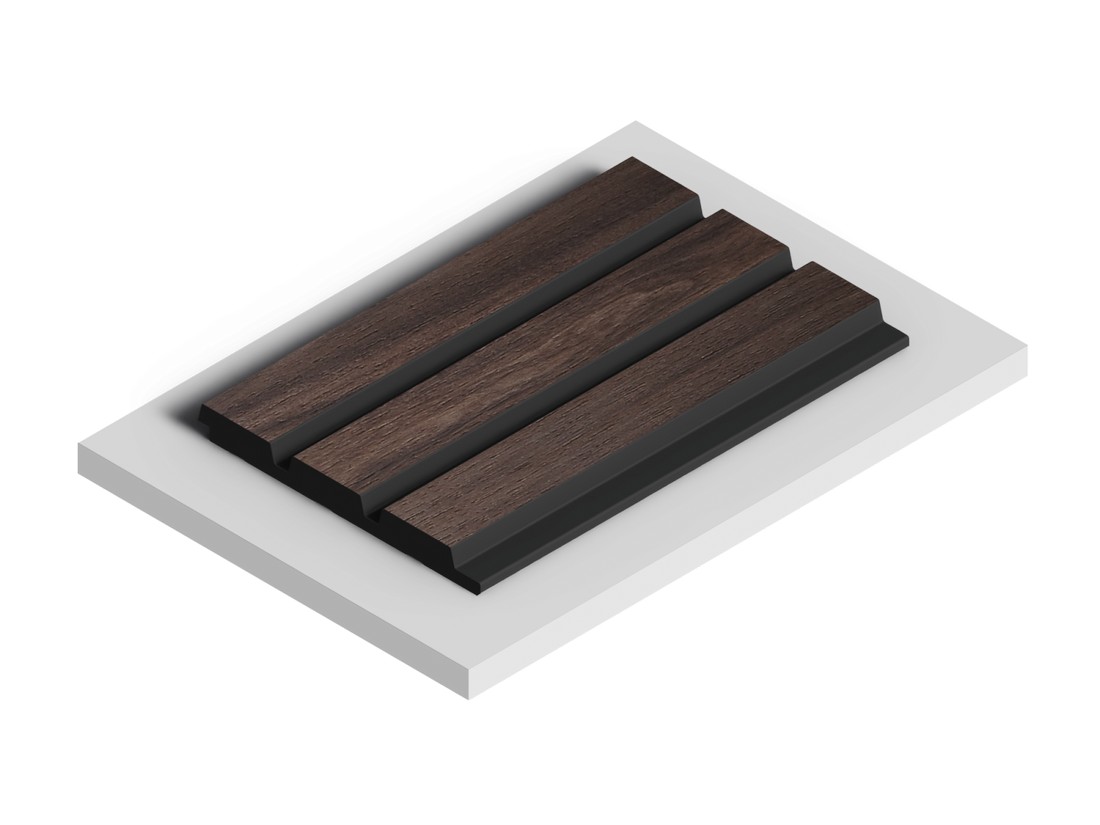 Панель LV124 BR395K HI WOOD 120мм х 12мм х 2.7м (16шт)