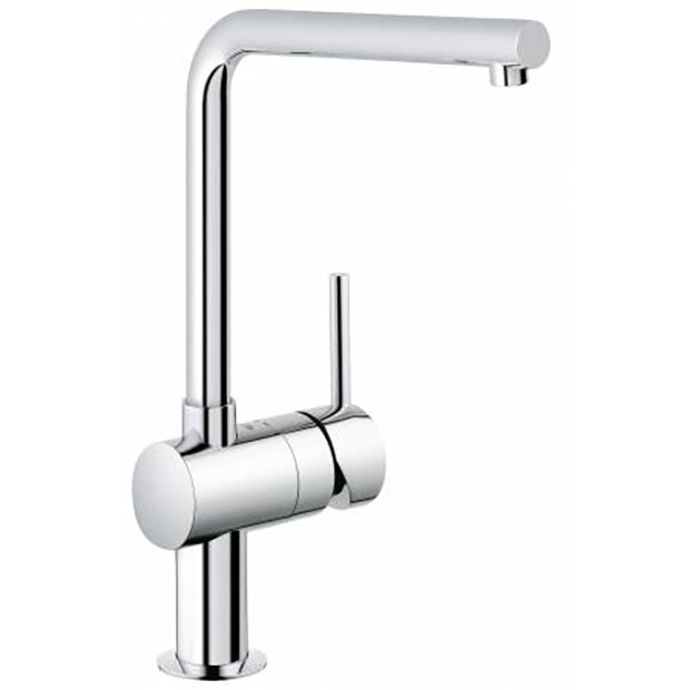 GROHE. Смеситель для мойки Minta, поворотный L-образный излив, 31375000