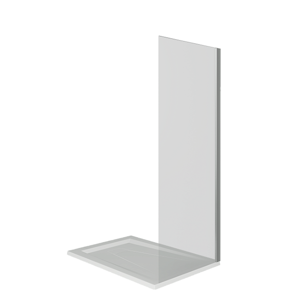 Боковая панель BAS ALTAIR SP-100-C-CH 1000х1950 Хром Прозрачное 8 мм АЛ00011