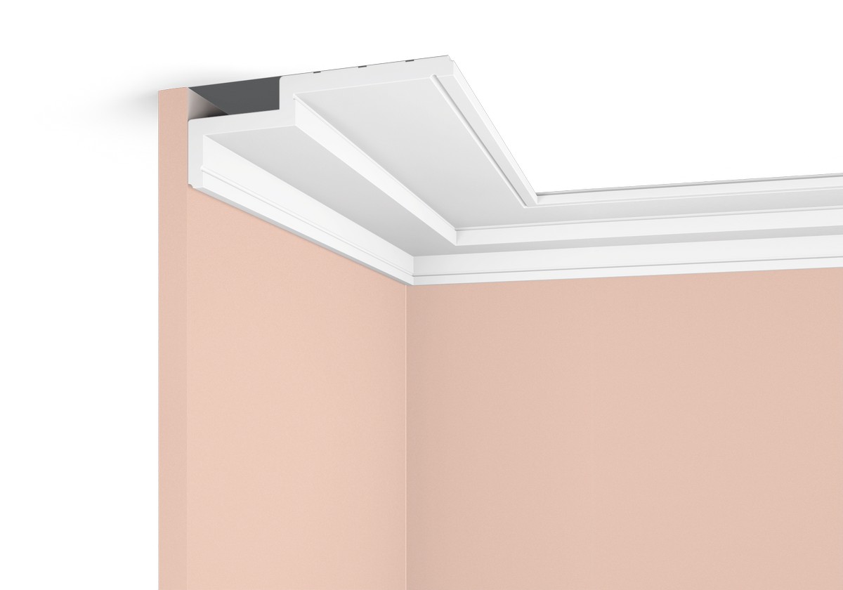 Карниз A165L HI WOOD 165мм х 62мм х 2,0м. (7 шт.)