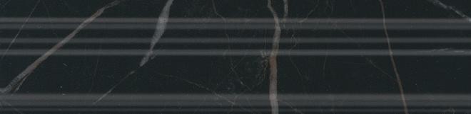 Бордюр Алькала черный глянцевая BLB039 200х50 (15)