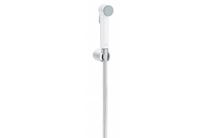 GROHE. Гигиенический душ Tempesta-F, с держателем, душевой шланг Silverflex 1250 мм, белый, 26356IL0