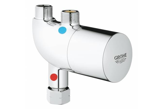 GROHE. Термостат для установки под раковиной, защита от ожога, Grohtherm Micro, 34487000