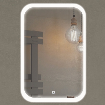 COMFORTY. Зеркало "Пион 60" LED подсветка, бесконтактный сенсор 600*800