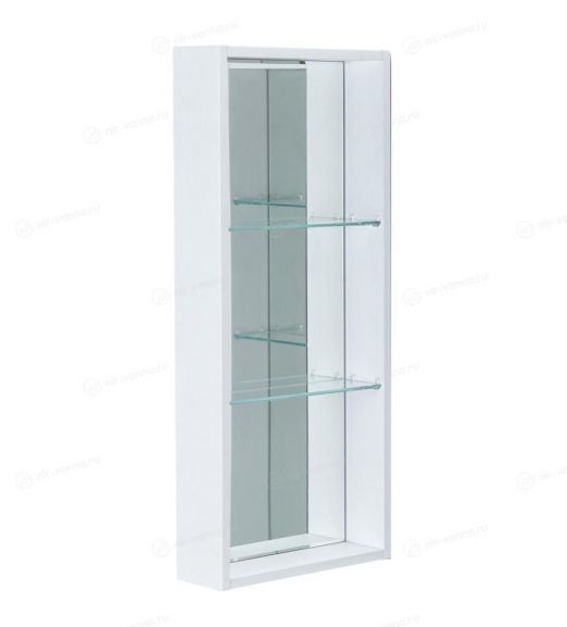 АКВАТОН. Боковой модуль зеркальный шкаф Кантара Дуб Полрный