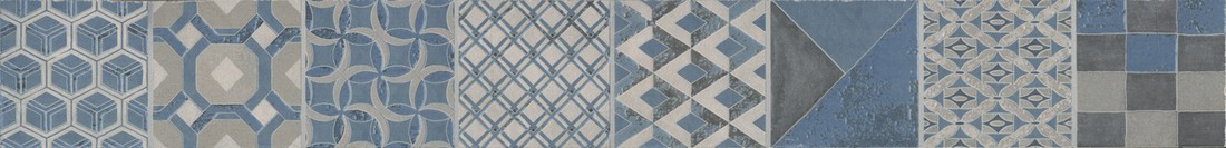 Бордюр Kerama Marazzi Онда OS\B245\SG6062R Синий 72x600 (8)