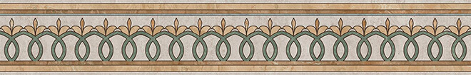 Бордюр Kerama Marazzi Эвора DC\A37\SG6062RL Бежевый 96x600 (9)