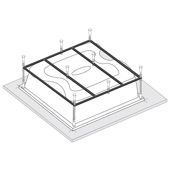 Каркас к ванне VAGNERPLAST Helios 194x170