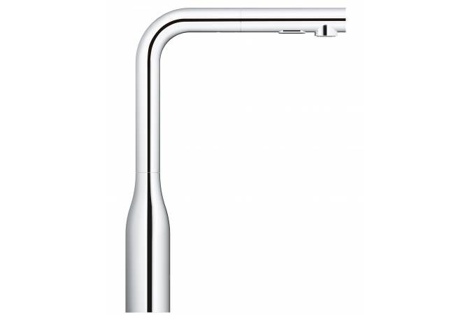 GROHE. Смеситель для мойки Essence New, с выдвижным изливом с аэратором, L-излив, 30270000