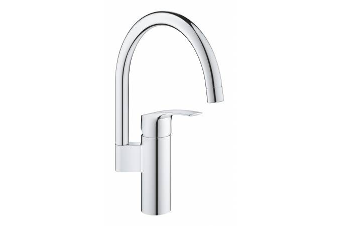 GROHE. Смеситель для мойки Eurosmart, высокий излив, 33202003